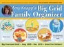 2010 Amy Knapp's Big Grid Family Organizer wall calendar