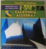 California Algebra 1 Teacher's Edition