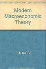 Modern Macroeconomic Theory