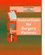 Instructions for Surgery Patients