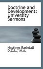 Doctrine and Development University Sermons