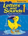 A Beka Letters and Sounds 1 Teacher Key