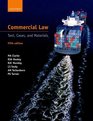 Commercial Law Text Cases and Materials
