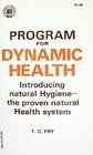 Program for dynamic health An introduction to natural hygiene  the only true health system