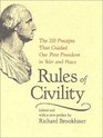 Rules of Civility The 110 Precepts That Guided Our First President in War and Peace