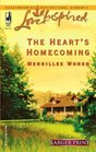 The Heart's Homecoming (Love Inspired, No 314)  (Larger Print)