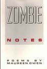 Zombie Notes Poems