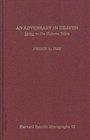 An Adversary in Heaven: Satan in the Hebrew Bible (Harvard Semitic Monographs)