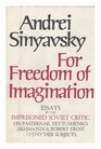 For Freedom of Imagination