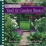 Yard  Garden Basics  StepByStep Series