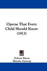 Operas That Every Child Should Know