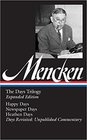 H L Mencken The Days Trilogy Expanded Edition