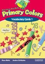 American English Primary Colors 1 Vocabulary Cards