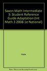 Adaptation Student Reference Guide