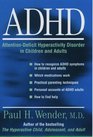 Adhd AttentionDeficit Hyperactivity Disorder in Children and Adults