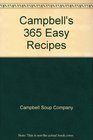 Campbell's 365 Easy Recipes