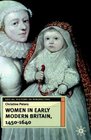 Women in Early Britain 14501640