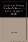 American Stories Teacher's Resource Book