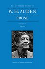 The Complete Works of W H Auden Prose Volume VI 19691973