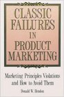 Classic Failures in Product Marketing Marketing Principles Violations and How to Avoid Them