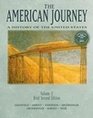 The American Journey A History of the United States Brief Volume 2 CD Hist NTS V2