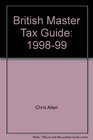 British Master Tax Guide 199899