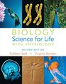 Biology Science for Life with Physiology Value Pack