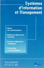 Systmes d'information et management n 1 Vol 14  2009