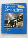 Glencoe: Choral Connections - Tenor-Bass Voices - Teacher's Wraparound Edition - Beginning Level 1