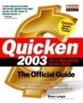 Quicken  2003 The Official Guide