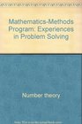 MathematicsMethods Program Experiences in Problem Solving