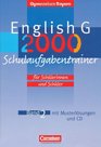 English G 2000 Ausgabe Bayern Band 2 Schulaufgabentrainer mit eingelegten Musterlsungen