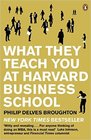 What They Teach You at Harvard Business School My Two Years Inside the Cauldron of Capitalism