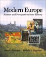 Modern Europe Sources and Perspectives from History