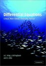 Differential Equations  Linear Nonlinear Ordinary Partial