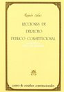 Lecciones de derecho publico constitucional