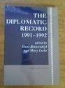 The Diplomatic Record 19911992