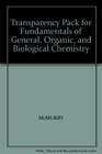 Transparency Pack for Fundamentals of General Organic and Biological Chemistry