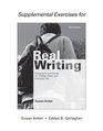 Supplemental Exercises for Real Writing with Readings