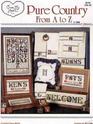 PURE COUNTRY FROM A TO Z CROSS STITCH