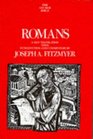 Romans A New Translation with Introduction and Commentary