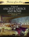 Voices of Ancient Greece and Rome Contemporary Accounts of Daily Life
