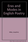 Eras & modes in English poetry