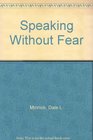 Speaking Without Fear
