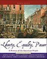 Liberty Equality Power A History of the American People Volume 1 to 1877 Text Only