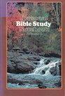 Personal bible study notebook