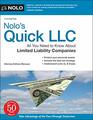Nolo's Quick LLC All You Need to Know About Limited Liability Companies