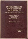 International Civil Dispute Resolution