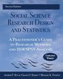 Social Science Research Design and Statistics A Practitioner's Guide to Research Methods and IBM SPSS Analysis