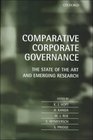 Comparative Corporate Goverance The State of the Art and Emerging Research